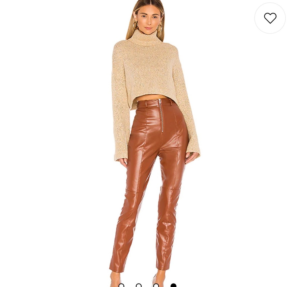 NEW Lovers + Friends Leather pants new without tag